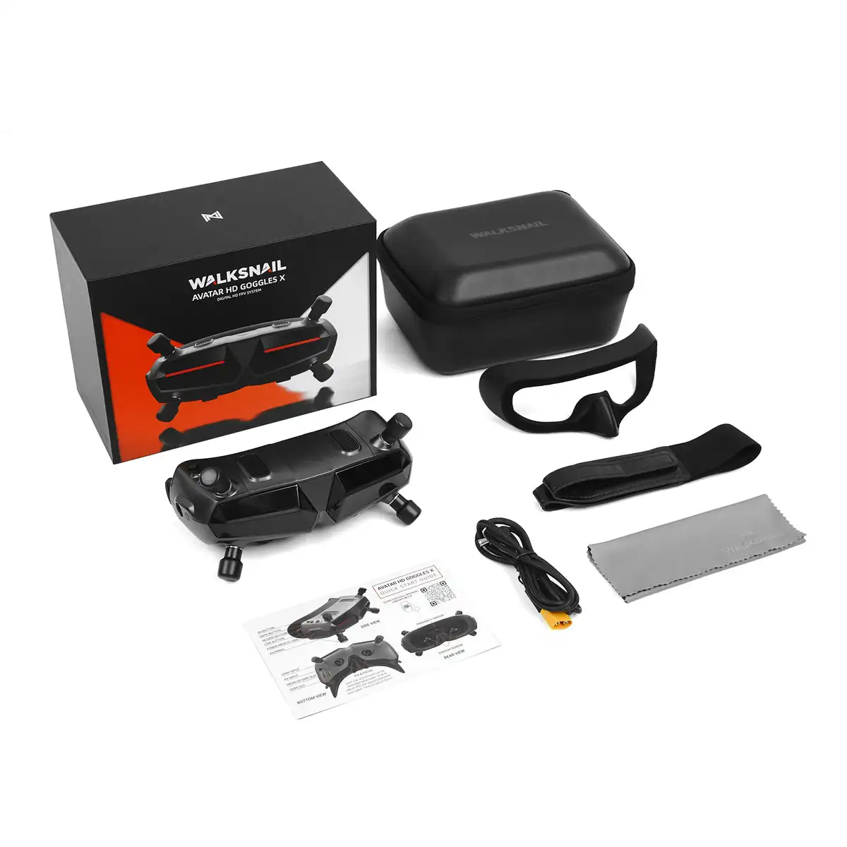 Fpv Goggles Walksnail Avatar Hd - نظارات Walksnail Avatar HD X بدقة