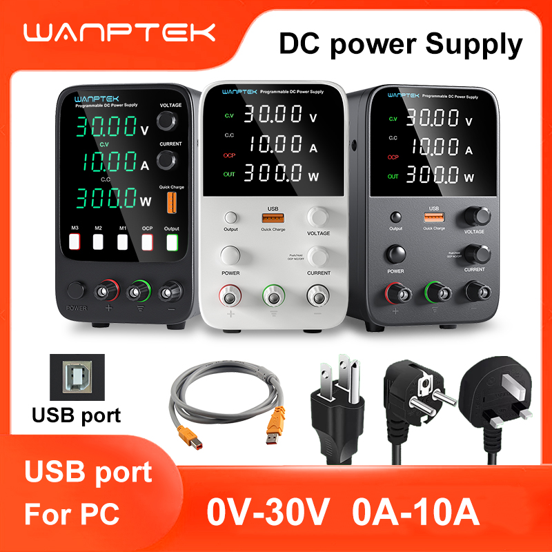 Programmable Dc Power Supply 30V 10A - مصدر طاقة مختبري من وانبتيك 30