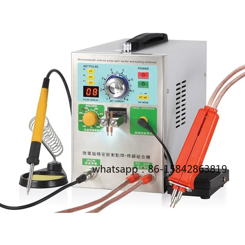Spot Welder 18650 Battery Pack - جهاز لحام نقطي أوتوماتيكي بالحث النبضي