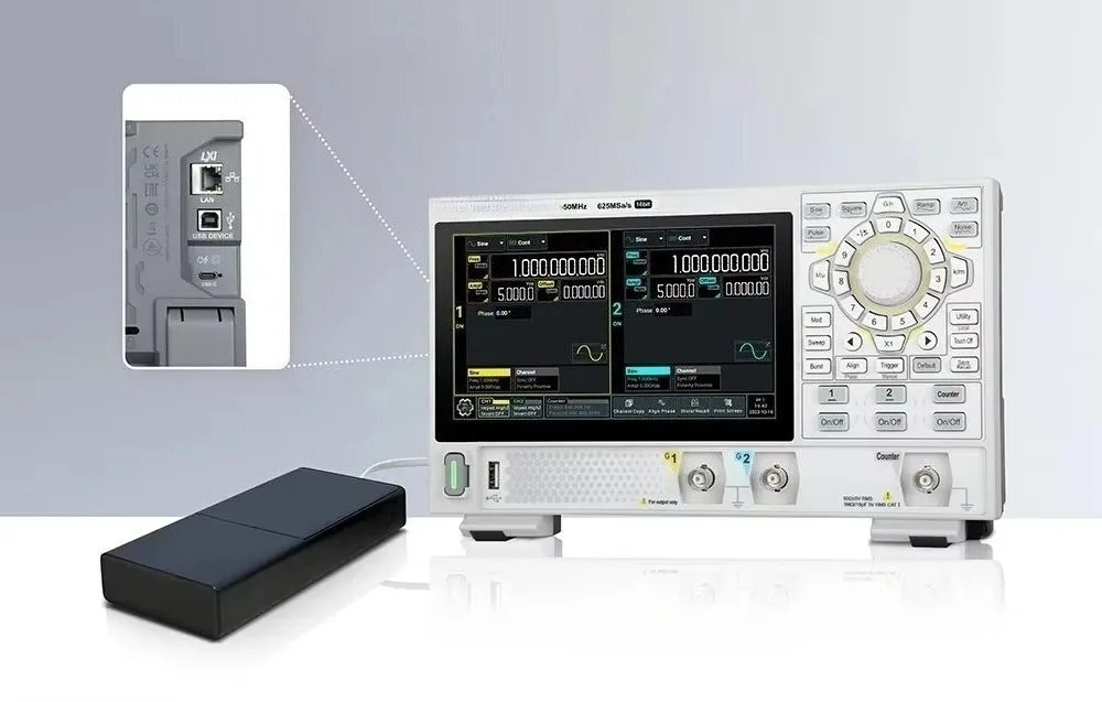 Function Arbitrary Waveform Generator - مولد موجات عشوائية DG822 Pro بتردد