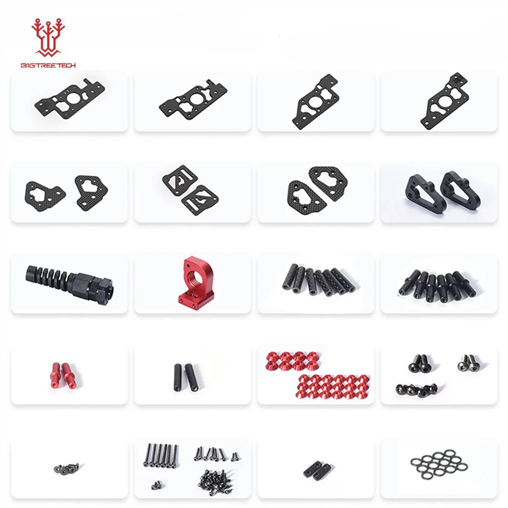 Voron 2.4 R2 Kit - BIGTREETECH CHAOTICLAB مجموعة دعامة من ألياف