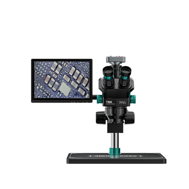 Stereo Trinocular Microscope Pcb - مجهر ستيريو ثلاثي العينية TBK 701A