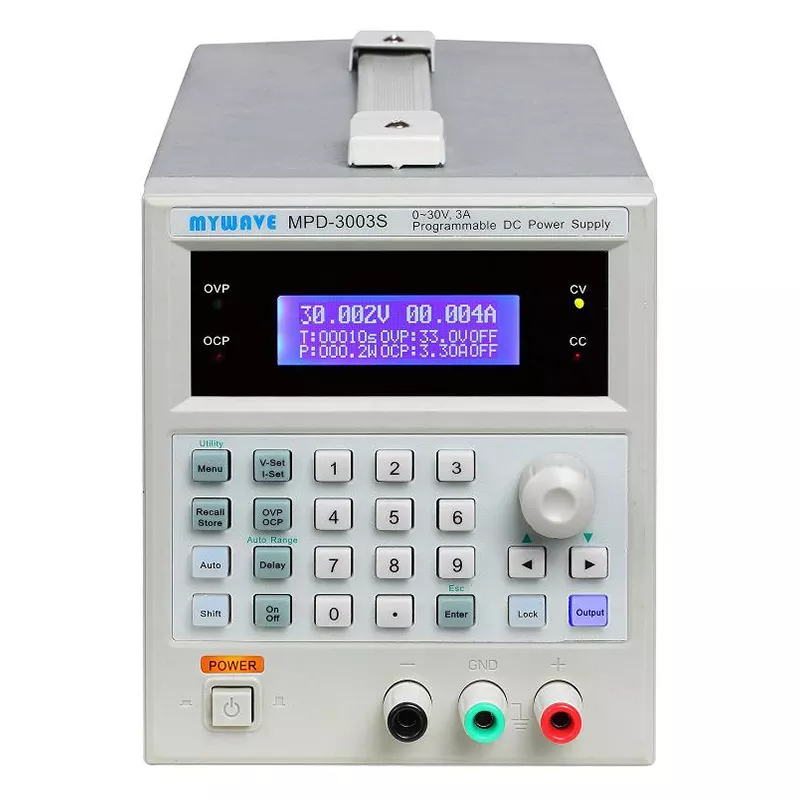 Linear Lab Power Supply Adjustable - MPD-3003S قابل للبرمجة مخرج واحد قابل