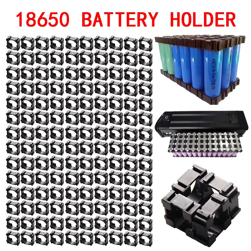 Spot Welder 18650 Battery Pack - 100 قطعة حامل بطارية ليثيوم 18650،