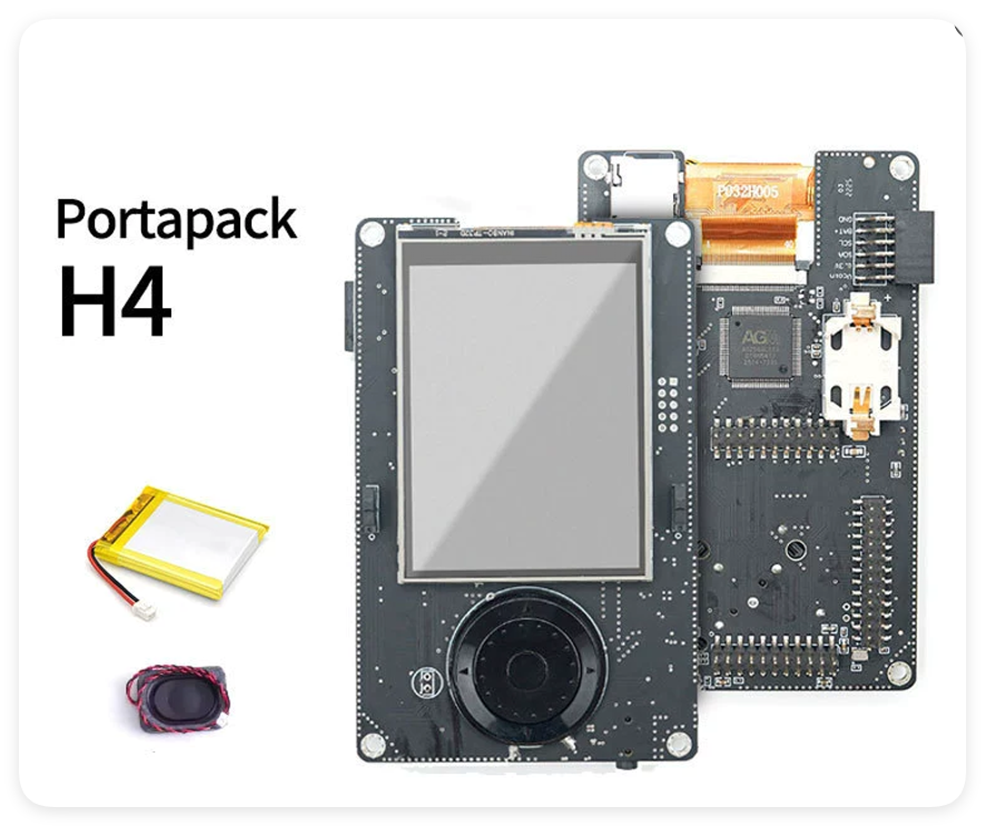Sdr Software Defined Radio Hackrf - لوحة عرض Portapack H4 لجهاز Hackrf