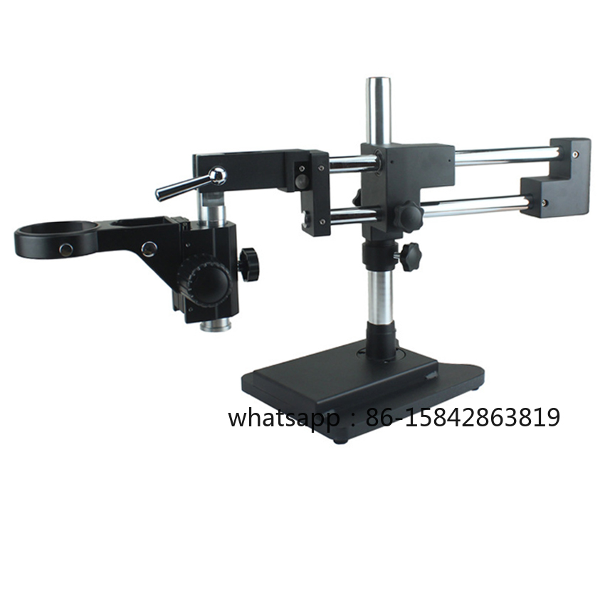 Stereo Trinocular Microscope Pcb - حامل عالمي مزدوج الذراعين للمجهر الاستيريو