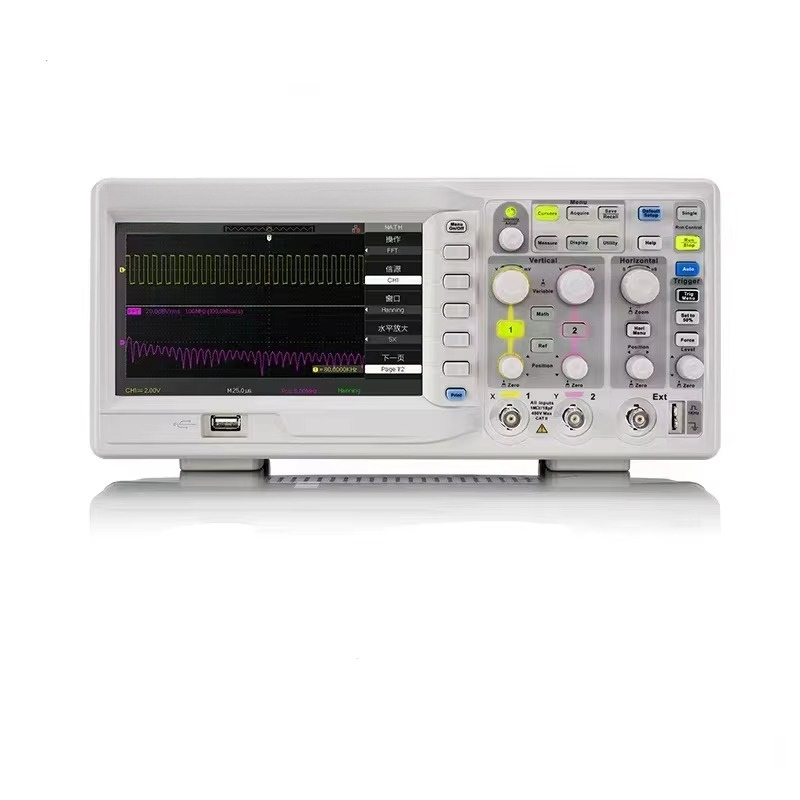 جهاز راسم ذبذبات رقمي جديد وأص - مراجعة Digital Storage Oscilloscope 100Mhz وسعره