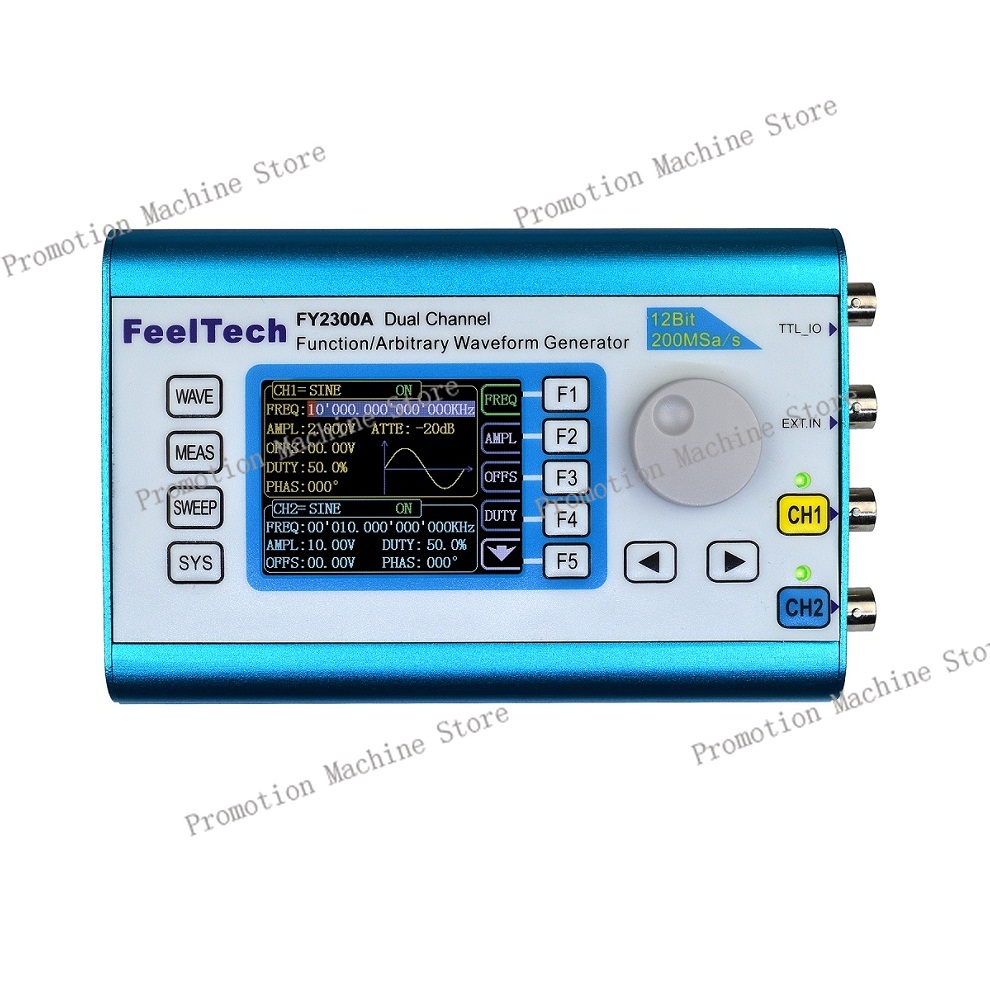 مولد إشارات وظيفي FY2300 بتردد - مراجعة Function Arbitrary Waveform Generator وسعره