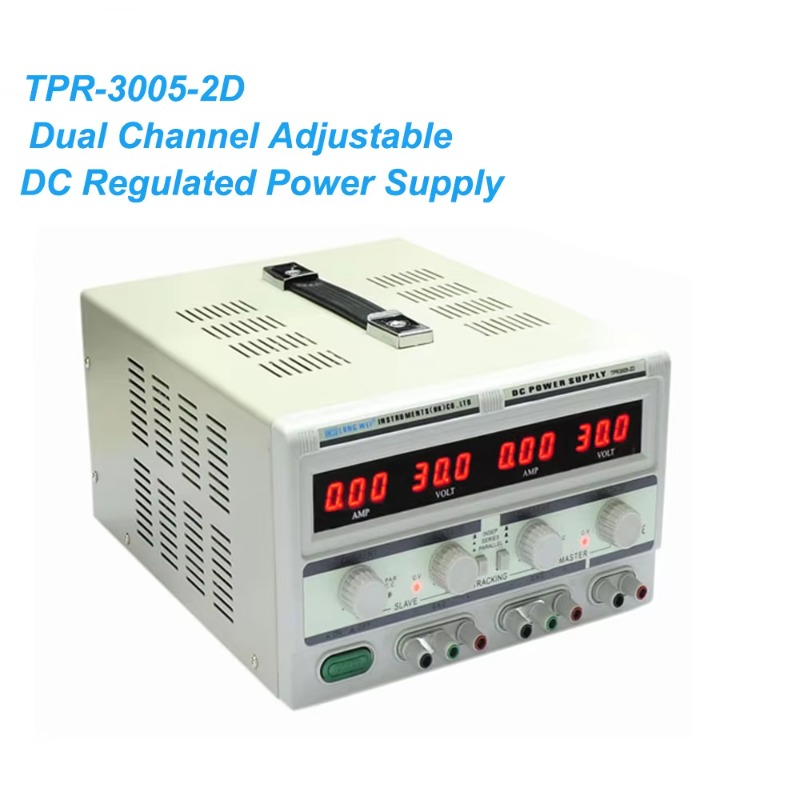 TPR-3005-2D مصدر طاقة خطي ثنائ - مراجعة Linear Lab Power Supply Adjustable وسعره