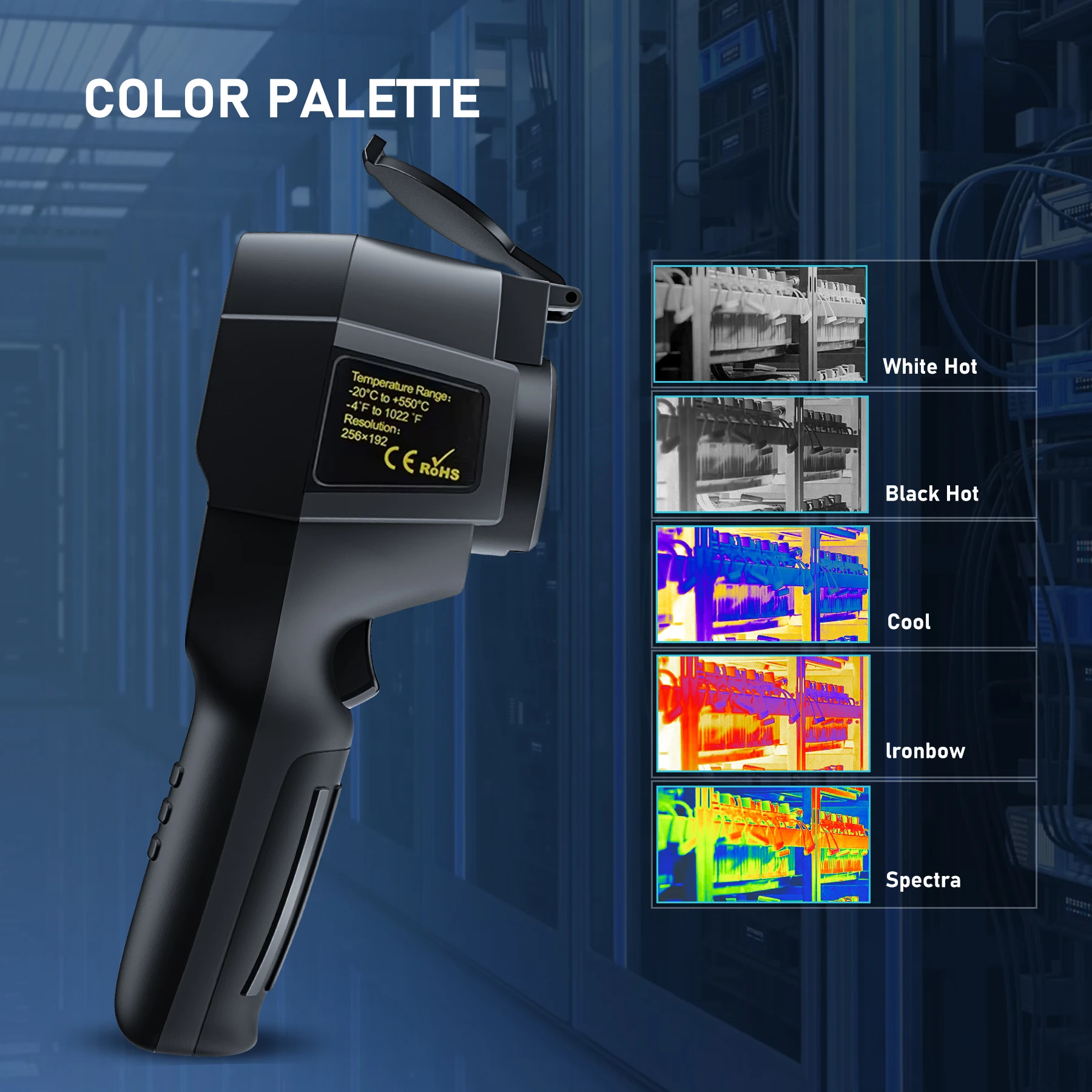 جهاز تصوير حراري كهربائي محمول - مراجعة Thermal Imaging Camera Pcb Repair وسعره