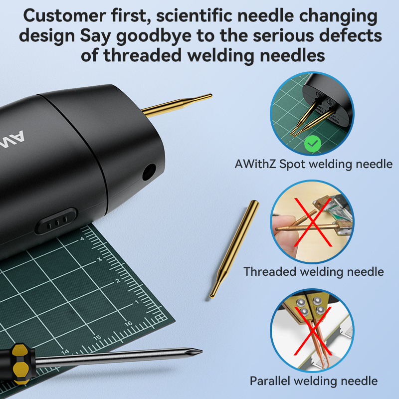 Awithz بطارية محمولة بقعة لحام - مراجعة Spot Welder 18650 Battery Pack وسعره