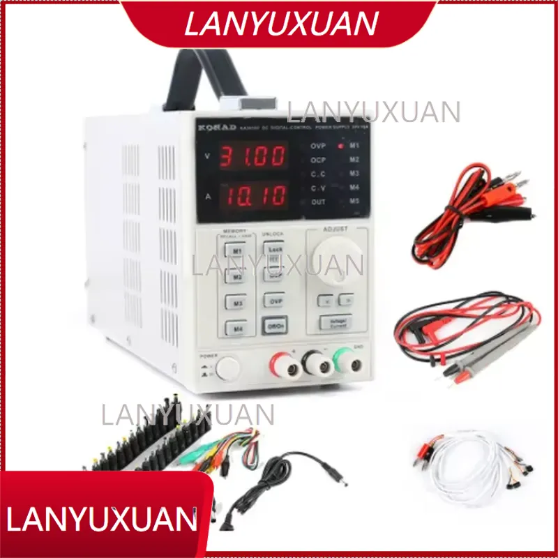 مزود طاقة رقمي خطي قابل للبرمج - مراجعة Programmable Dc Power Supply 30V 10A وسعره