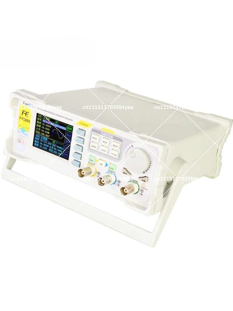 جهاز FY6900 الجديد لتوليد الإش - مراجعة Function Arbitrary Waveform Generator وسعره