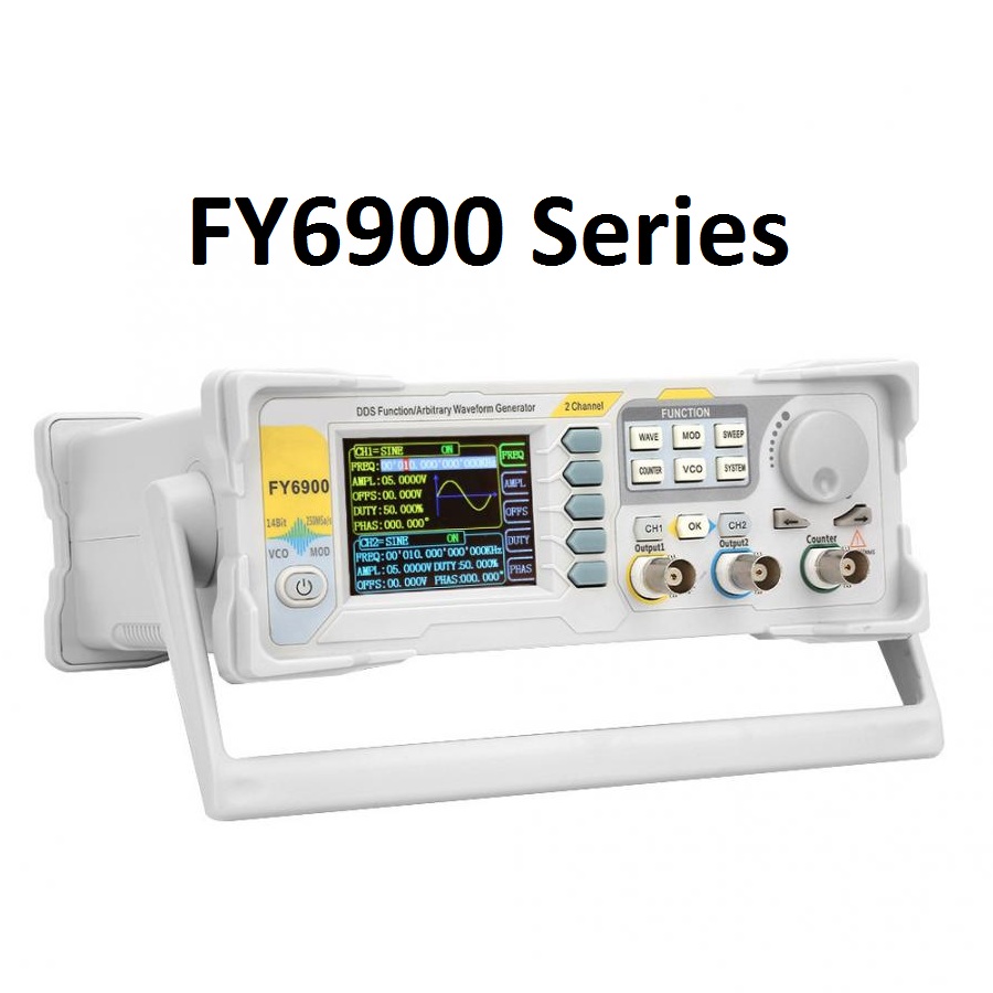 Feelelec FY6900 0-60 ميجا هرتز - مراجعة Function Arbitrary Waveform Generator وسعره