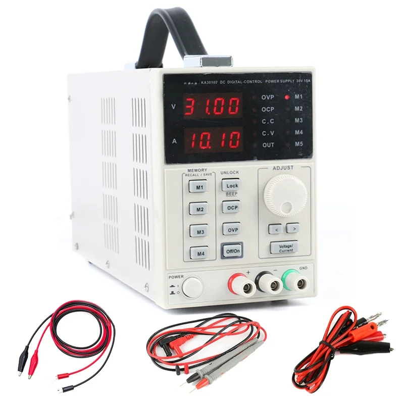 مزود طاقة رقمي قابل للبرمجة وا - مراجعة Programmable Dc Power Supply 30V 10A وسعره