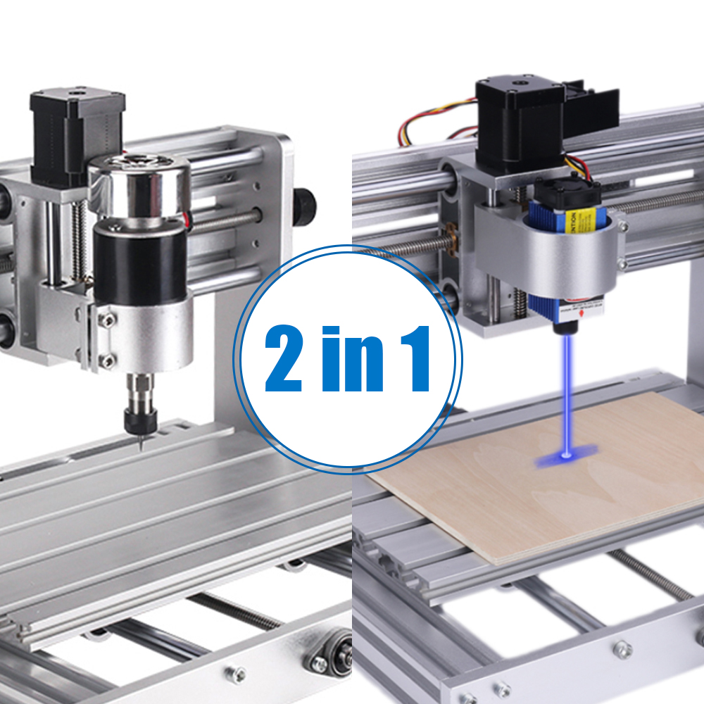 ماكينة نقش المعادن باستخدام ال - مراجعة Mini Laser Engraver Cnc Router وسعره