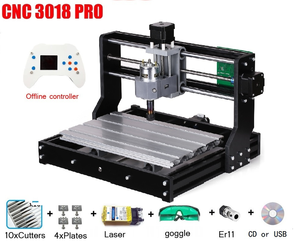 ماكينة نقش بالليزر CNC 3018 PR - مراجعة Mini Laser Engraver Cnc Router وسعره