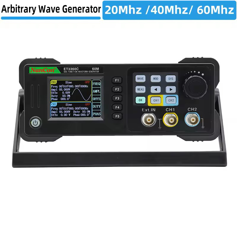 مولد موجات عشوائية ثنائي القنا - مراجعة Function Arbitrary Waveform Generator وسعره