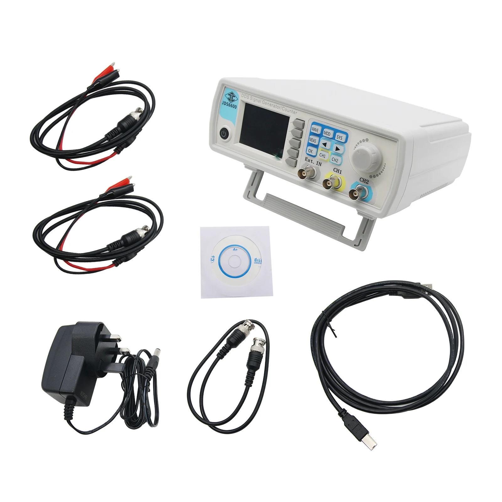 منتجات ممتازة 2026 JDS6600 مول - مراجعة Function Arbitrary Waveform Generator وسعره