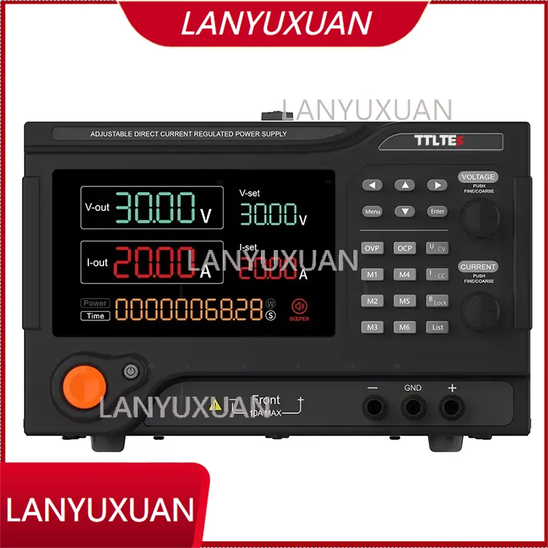 مزود طاقة تبديلي قابل للبرمجة  - مراجعة Programmable Dc Power Supply 30V 10A وسعره