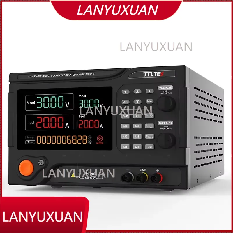 مزود طاقة تبديلي قابل للبرمجة  - مراجعة Programmable Dc Power Supply 30V 10A وسعره