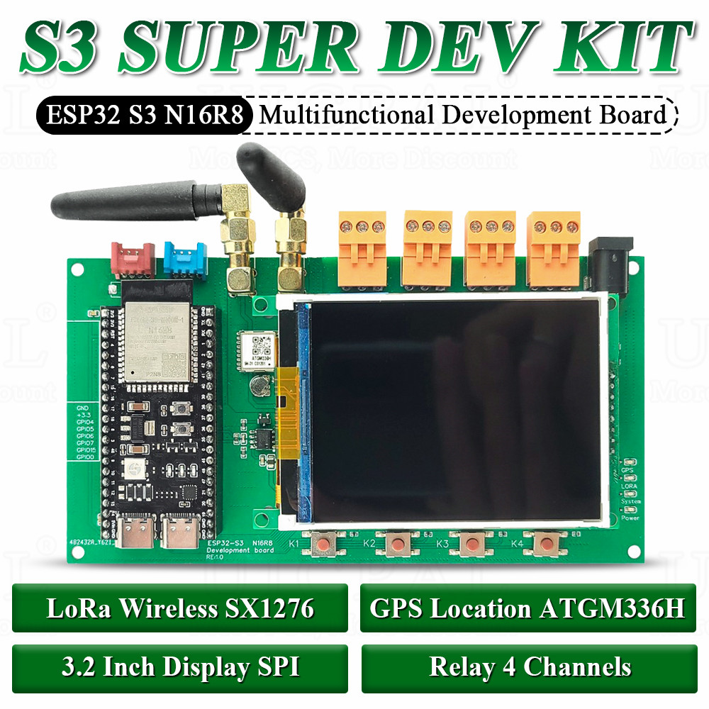 مجموعة لوحة تطوير ESP32 S3 مع  - مراجعة Esp32 S3 Development Board Lot وسعره