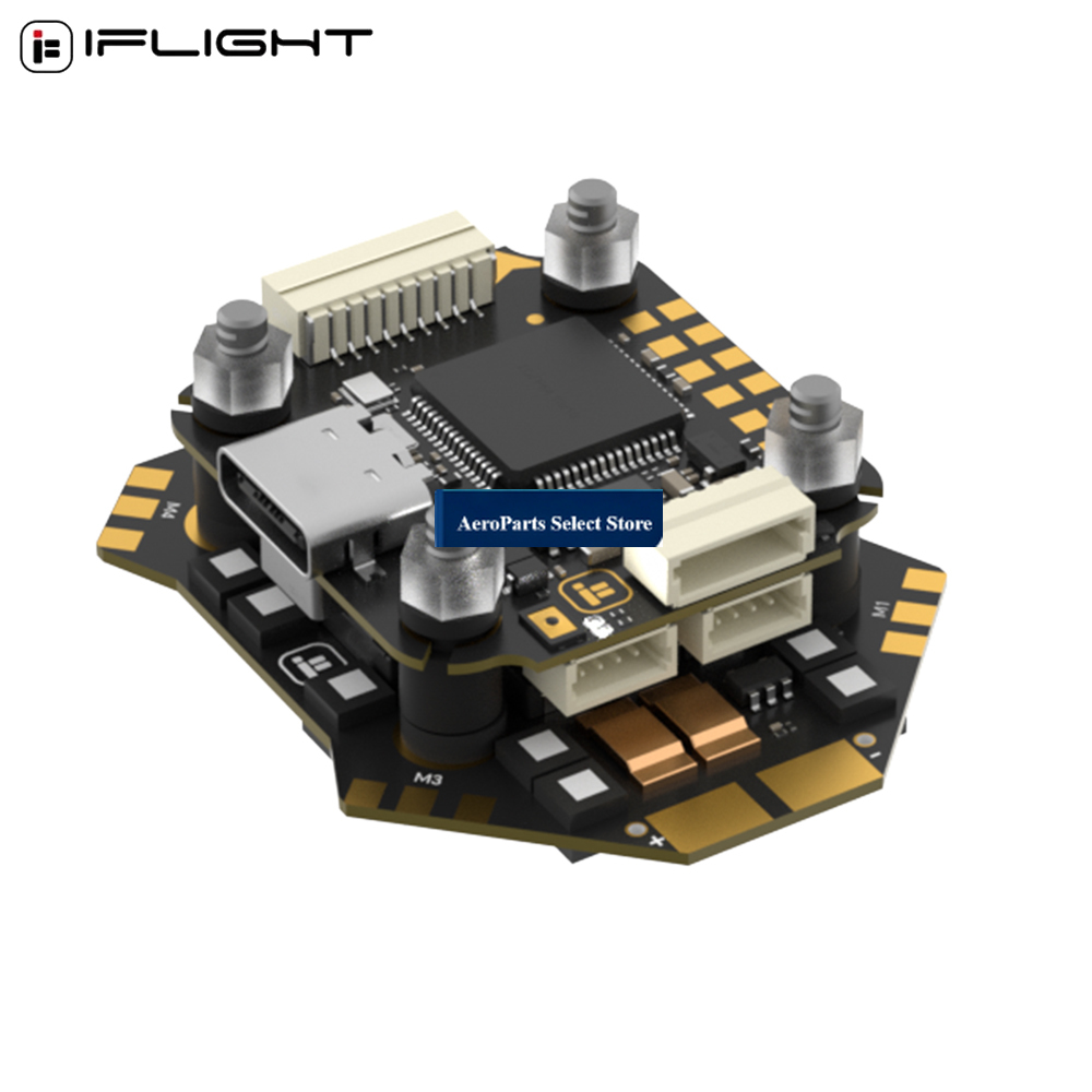 وحدة تحكم طيران APartsIFlight  - مراجعة Fpv Flight Controller F7 Stack 60A وسعره