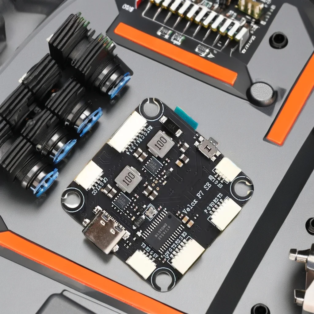 وحدة تحكم طيران SkyDElT-HOBBY  - مراجعة Fpv Flight Controller F7 Stack 60A وسعره