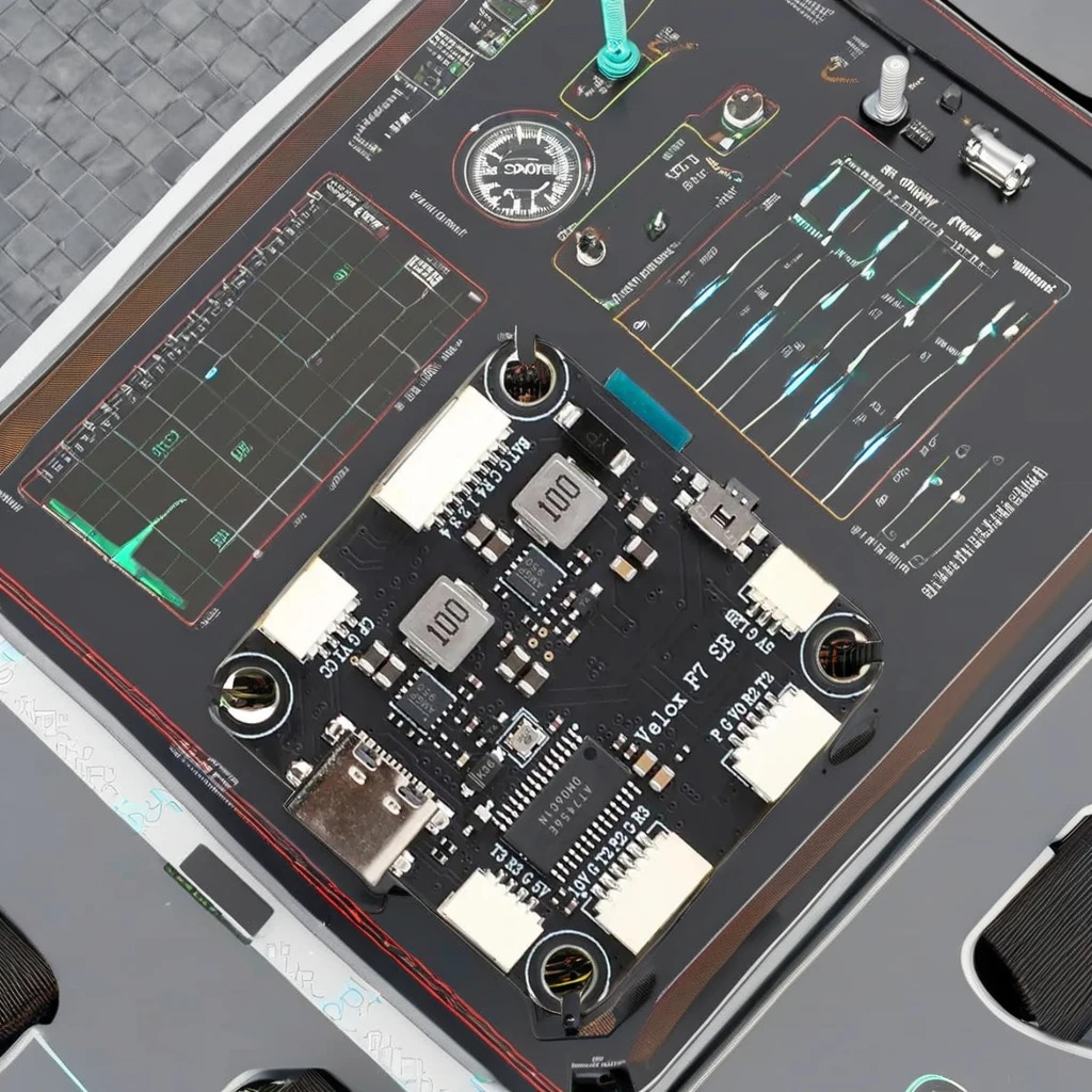 وحدة تحكم طيران SkyDElT-HOBBY  - مراجعة Fpv Flight Controller F7 Stack 60A وسعره