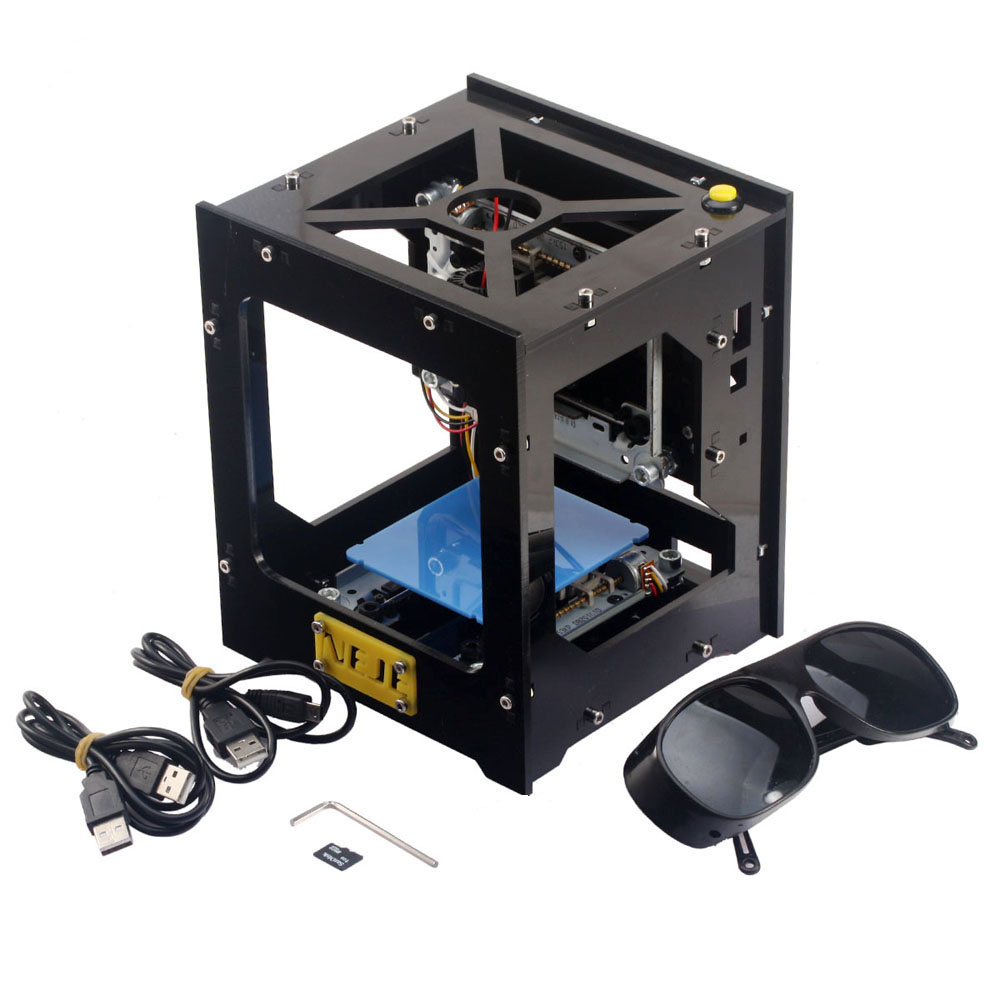 NEJE 500MW جهاز توجيه صغير باس - مراجعة Mini Laser Engraver Cnc Router وسعره