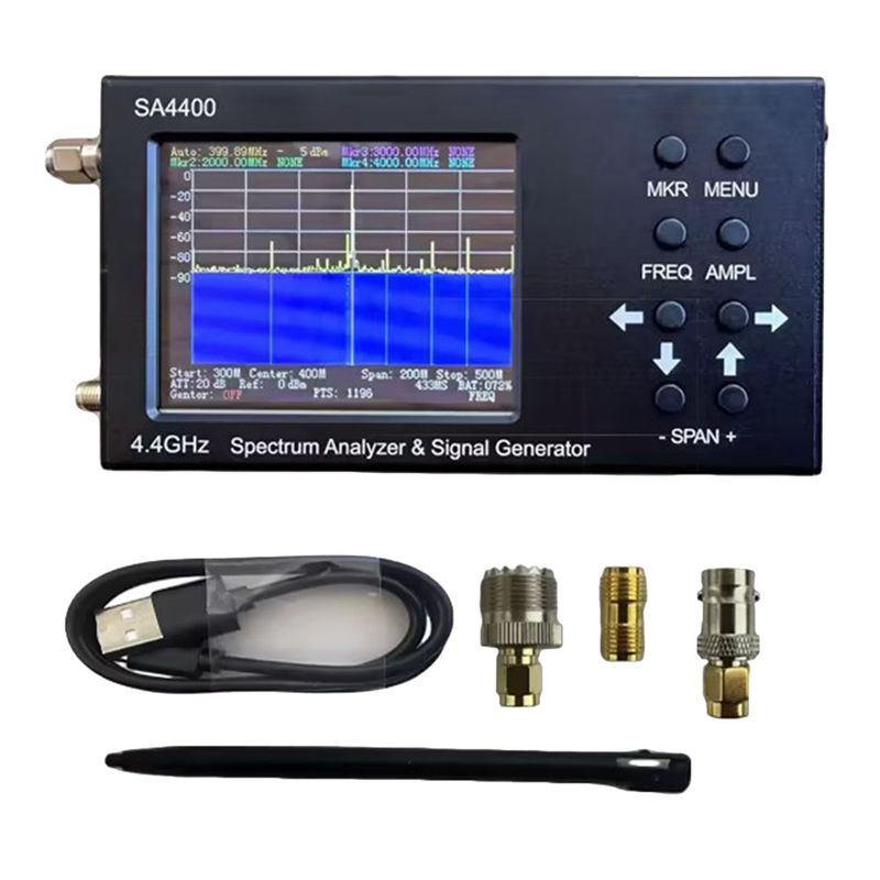 AT05-جهاز تحليل الطيف والموجات - مراجعة Signal Generator Spectrum Analyzer وسعره