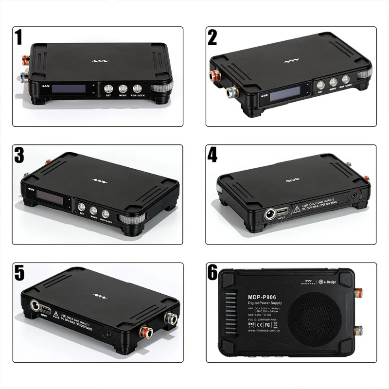 Miniware MDP-P906 مصدر طاقة رق - مراجعة Linear Lab Power Supply Adjustable وسعره
