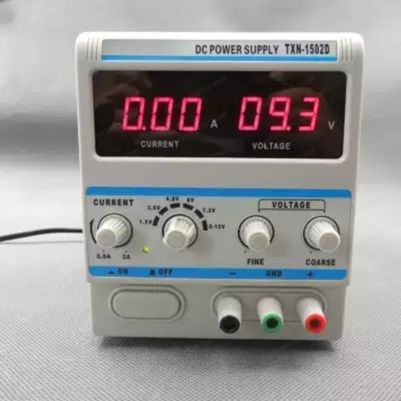 مصدر طاقة تيار مستمر خطي قابل  - مراجعة Linear Lab Power Supply Adjustable وسعره