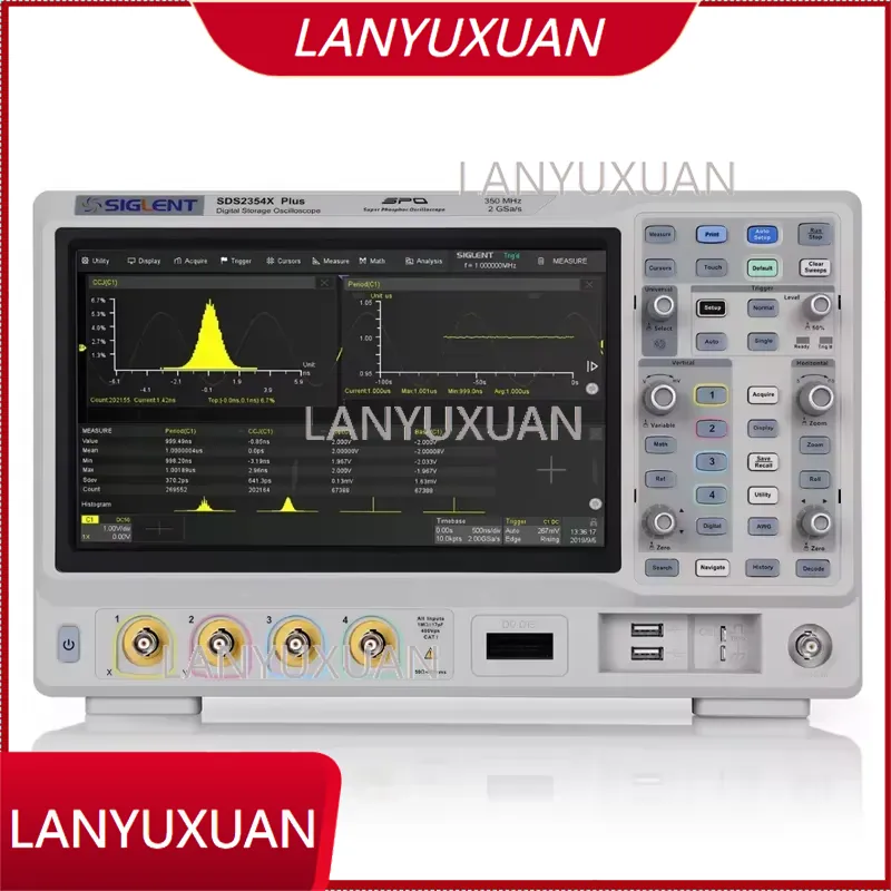 أجهزة راسمات الذبذبات الرقمية  - مراجعة Digital Storage Oscilloscope 100Mhz وسعره