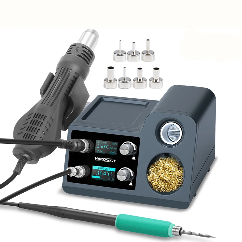 محطة لحام T12 8210 8115 8245 ث - مراجعة Hot Air Rework Station T12 وسعره