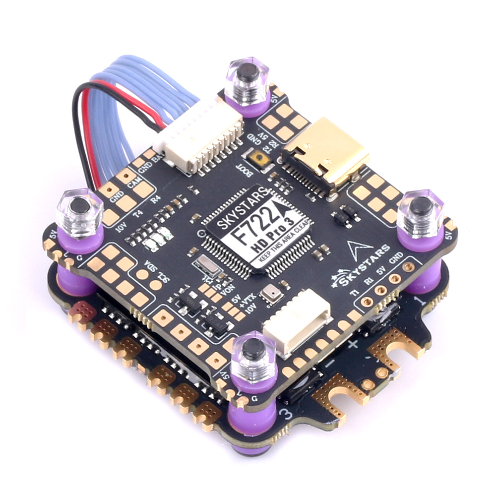 SKYSTARS F7 وحدة تحكم في الطير - مراجعة Fpv Flight Controller F7 Stack 60A وسعره