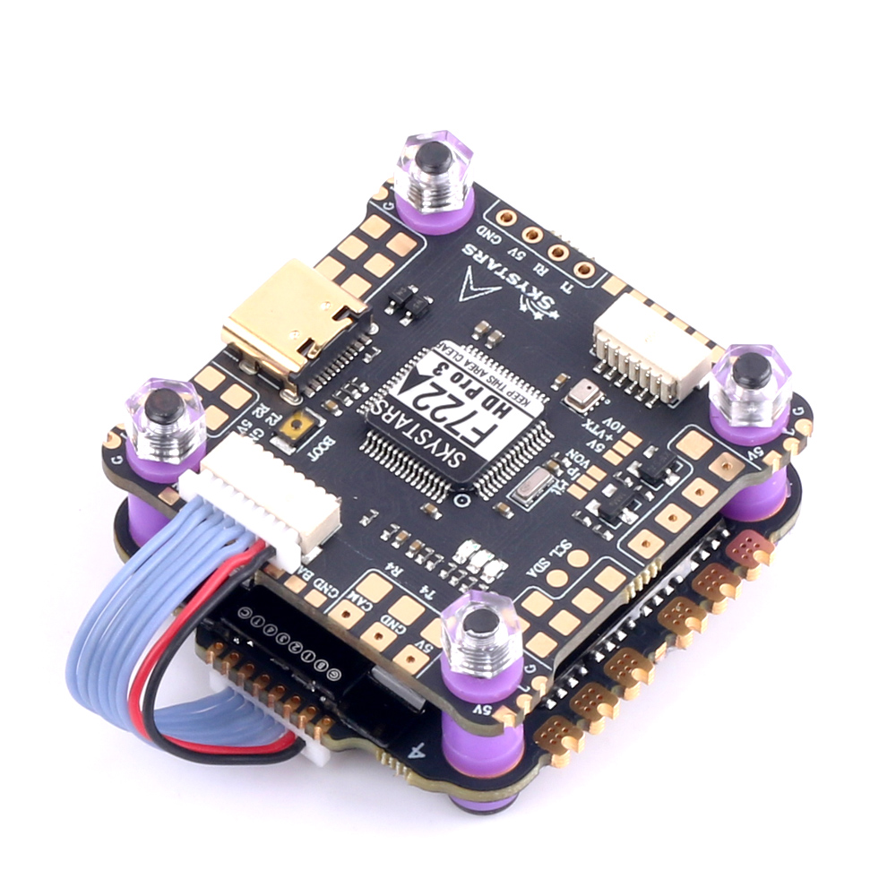 SKYSTARS F7 وحدة تحكم في الطير - مراجعة Fpv Flight Controller F7 Stack 60A وسعره