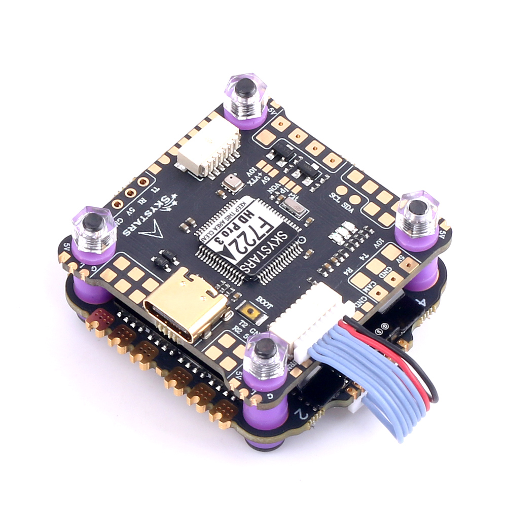 SKYSTARS F7 وحدة تحكم في الطير - مراجعة Fpv Flight Controller F7 Stack 60A وسعره