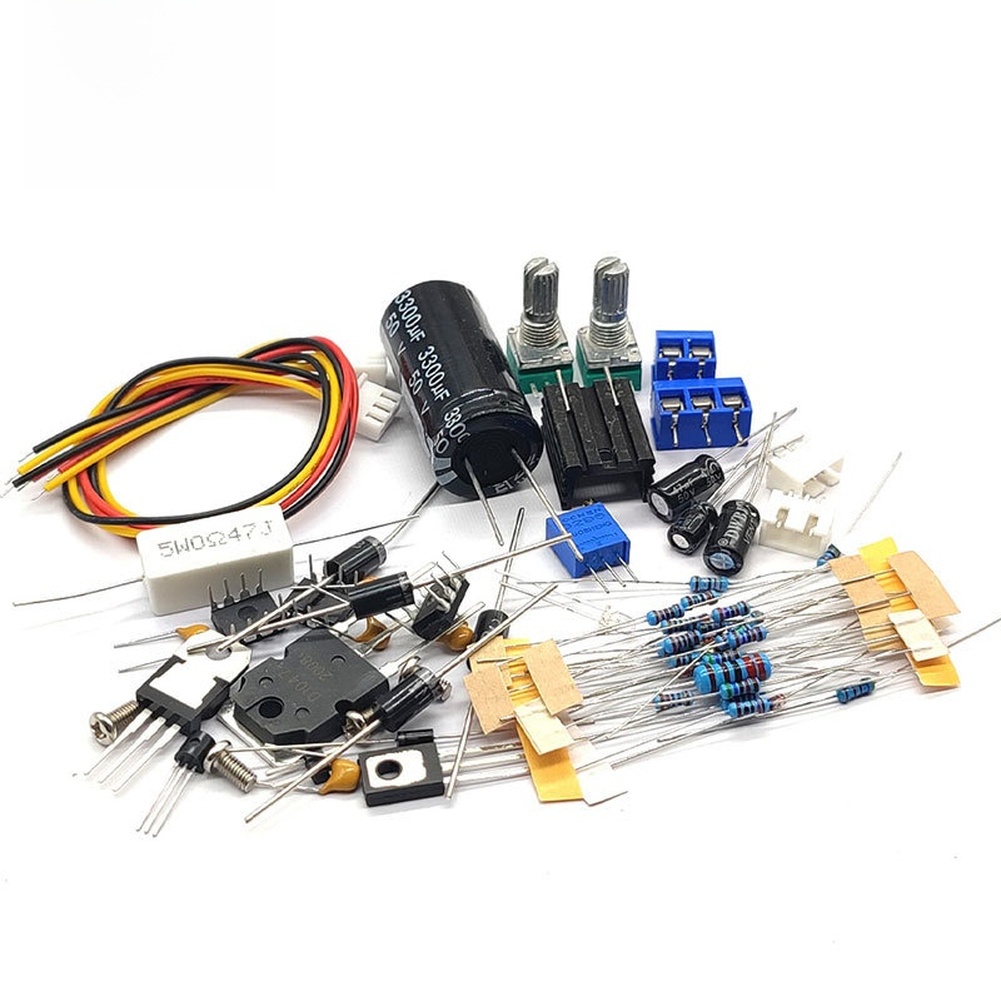 مجموعة مزود طاقة تيار مستمر خط - مراجعة Linear Lab Power Supply Adjustable وسعره
