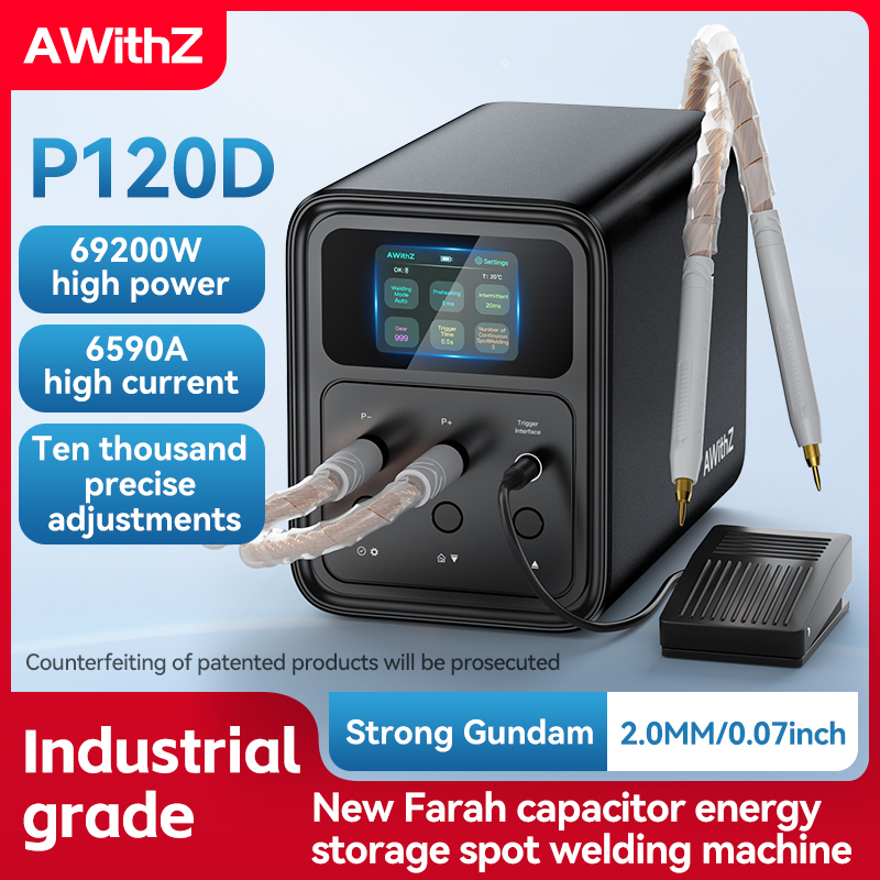 آلة لحام نقطي Awithz بقوة 6920 - مراجعة Spot Welder 18650 Battery Pack وسعره