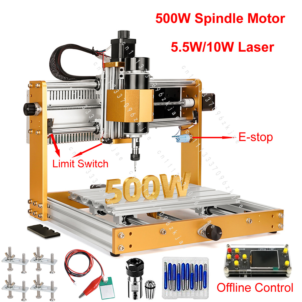 ماكينة راوتر CNC صغيرة من الأل - مراجعة Mini Laser Engraver Cnc Router وسعره