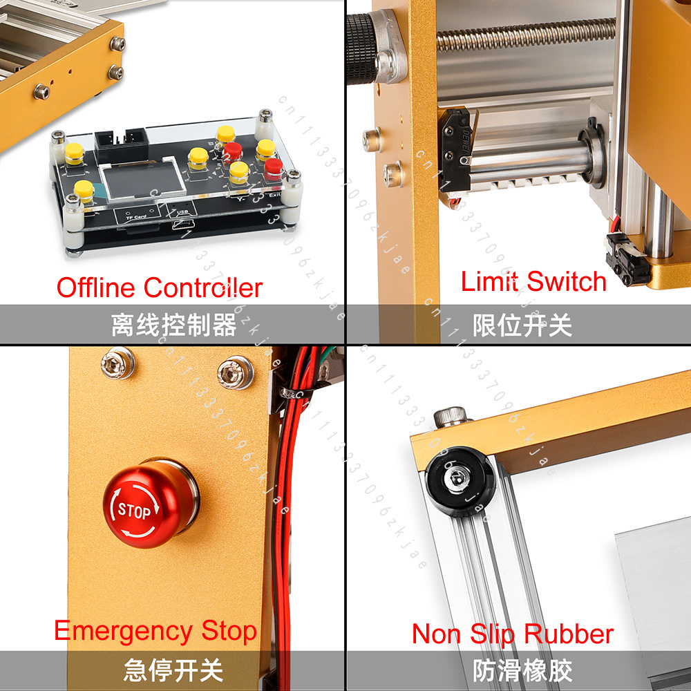 ماكينة راوتر CNC صغيرة من الأل - مراجعة Mini Laser Engraver Cnc Router وسعره